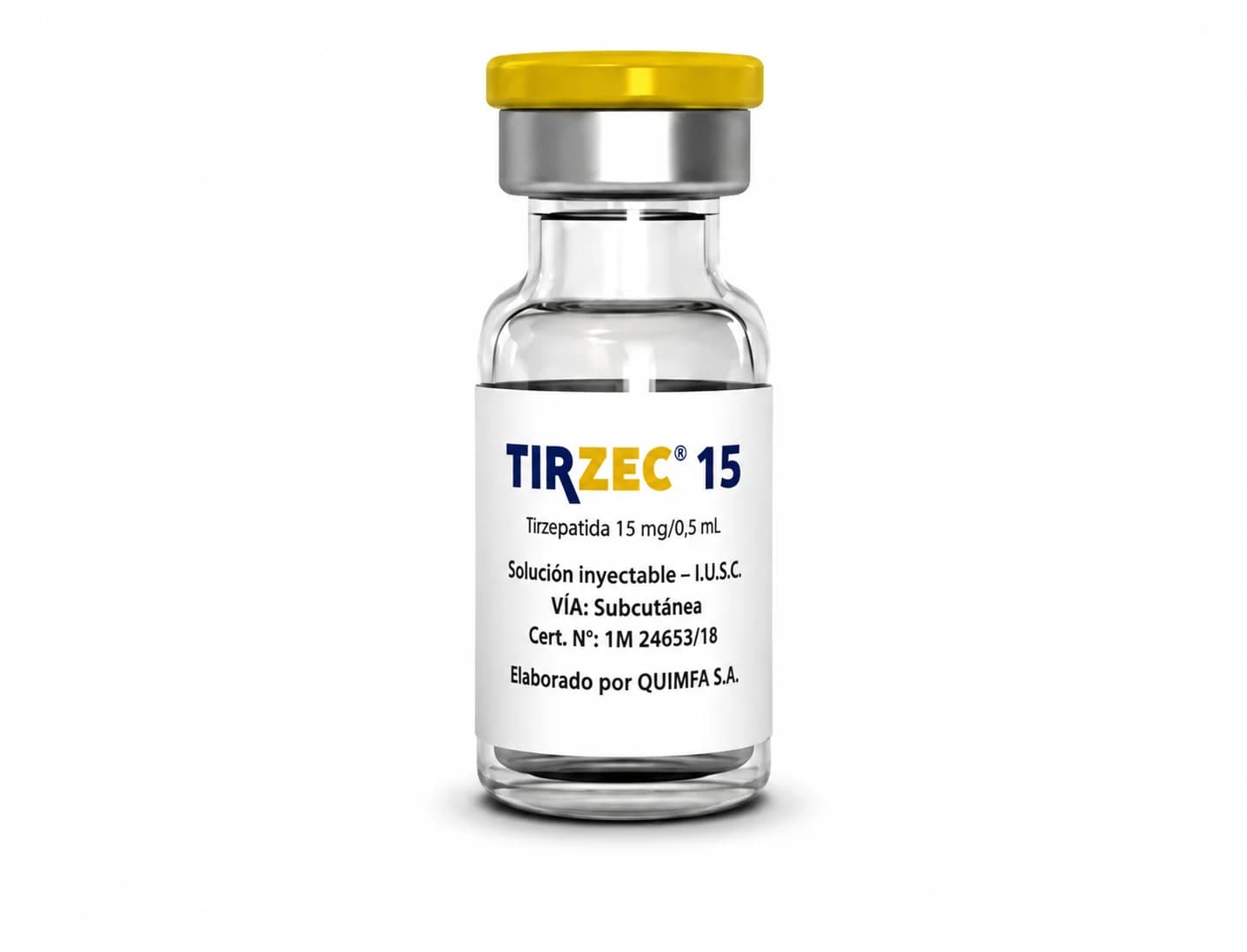 Tirzec 15/mg 1 unidade