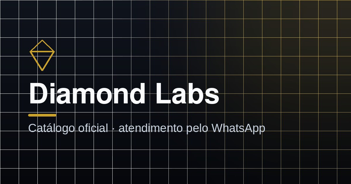 Diamond Labs — Loja Oficial